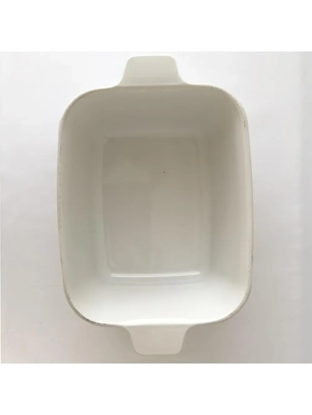 Vintage Corningware White Wildflower Ceramic Baking Dish